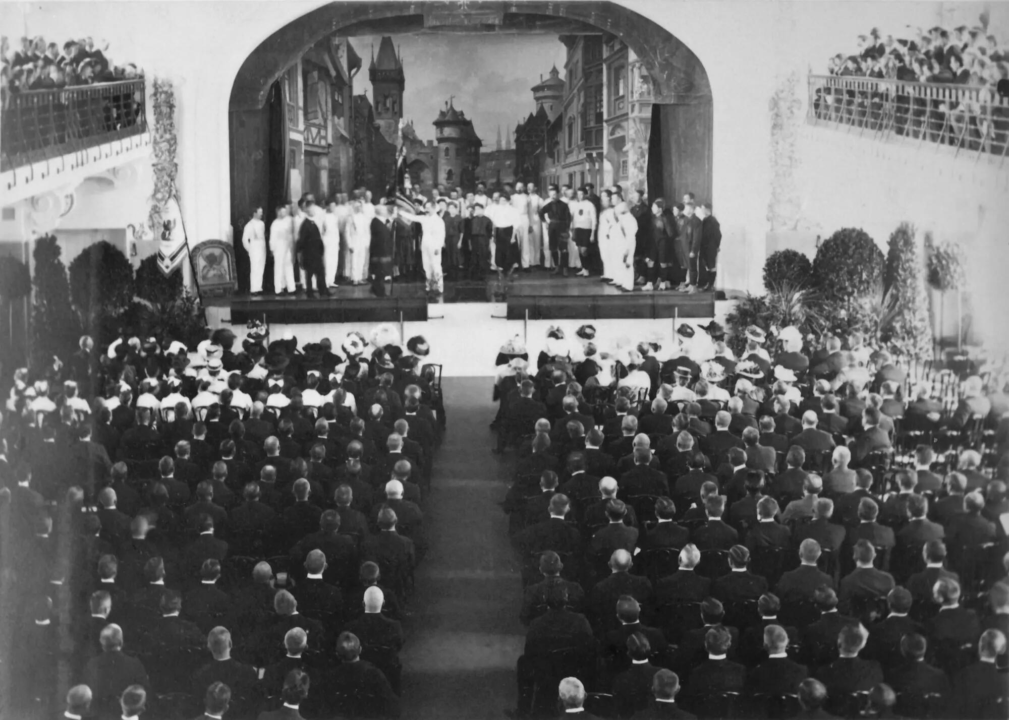 Opening of the "Erholungshaus"