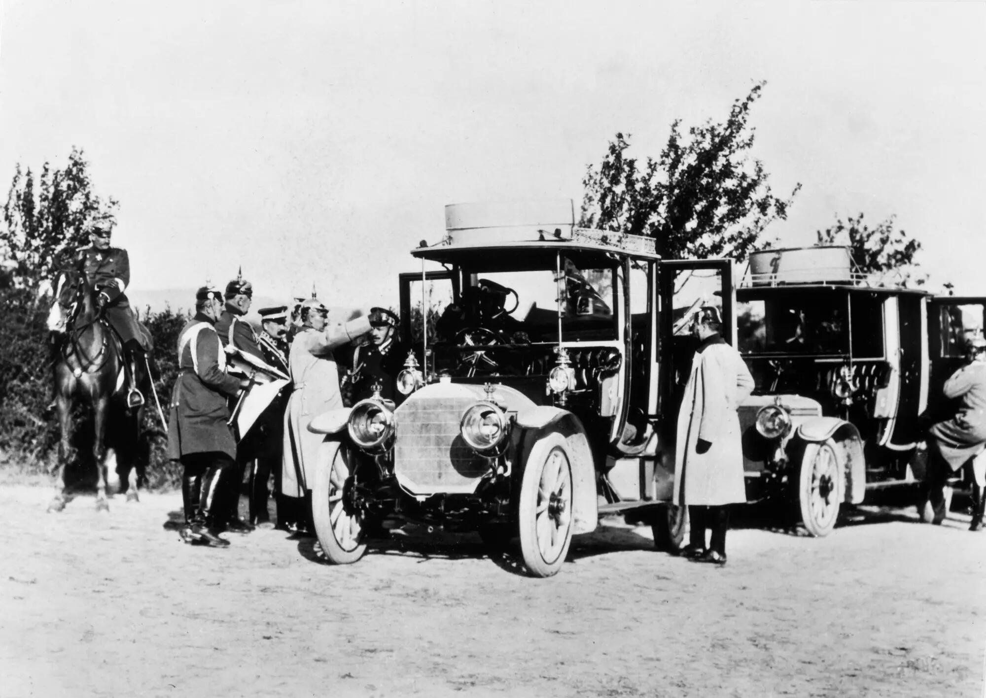 The car owned by German Kaiser Wilhelm II