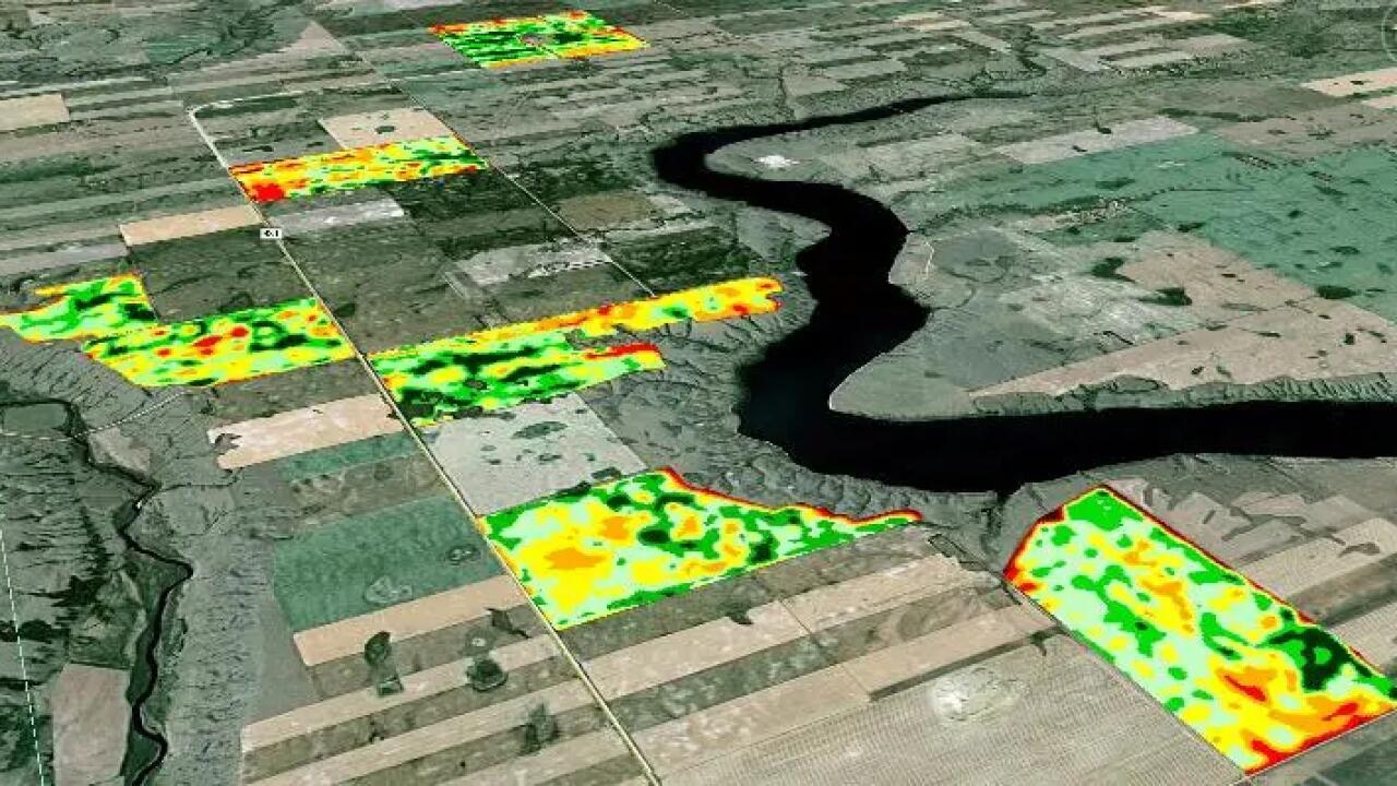 Digital farmland map