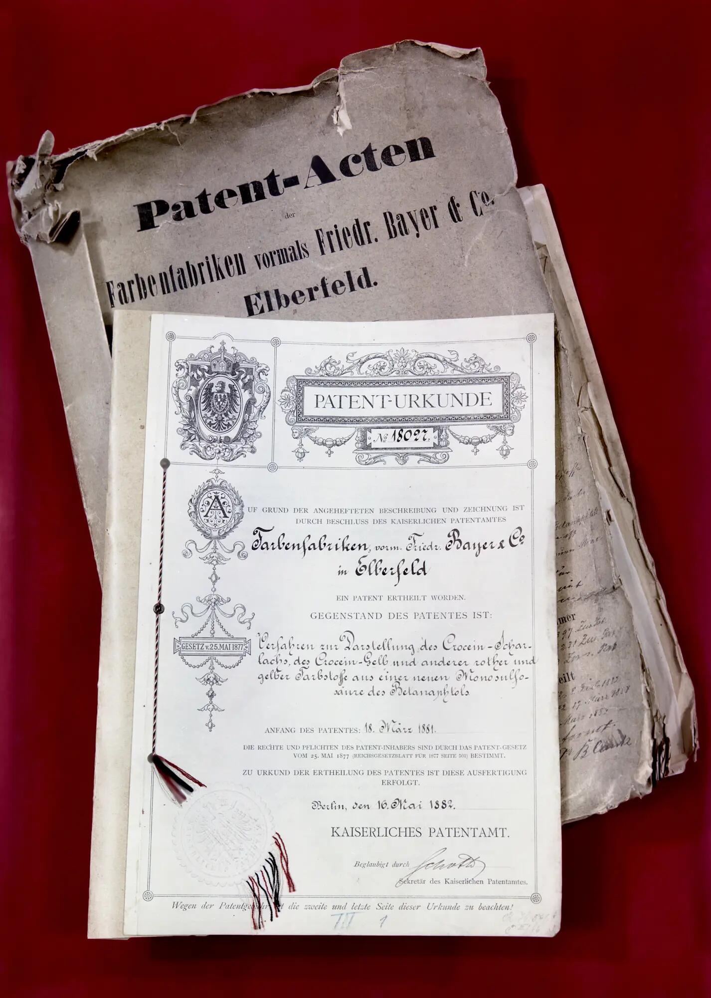 First patent